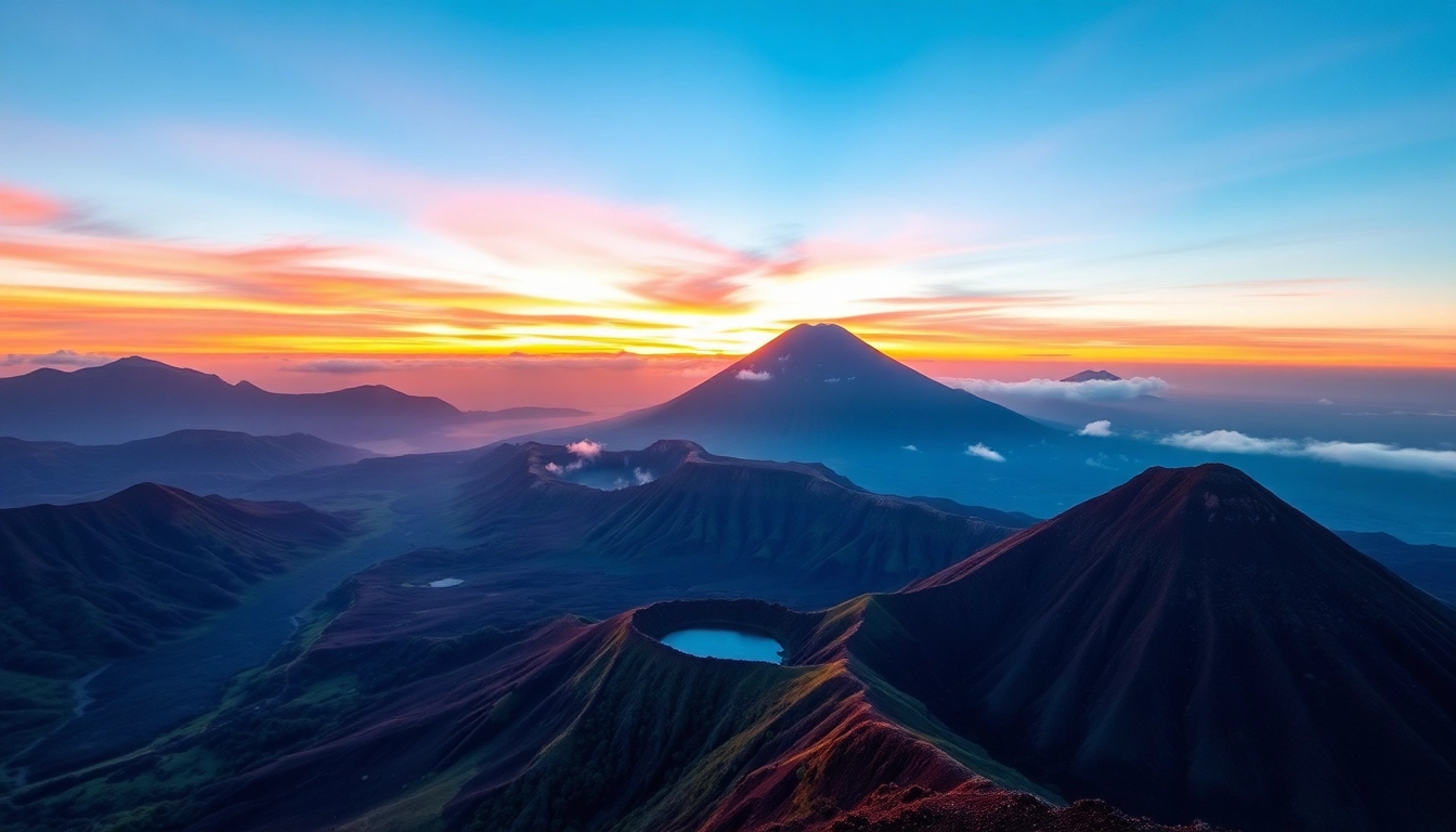 Spectacular view of Mount Rinjani’s rugged volcano peak towering over Lombok, enticing for adventure enthusiasts and nature lovers.